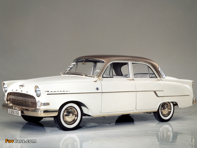Opel Kapitän 1956–58 images (640 x 480)