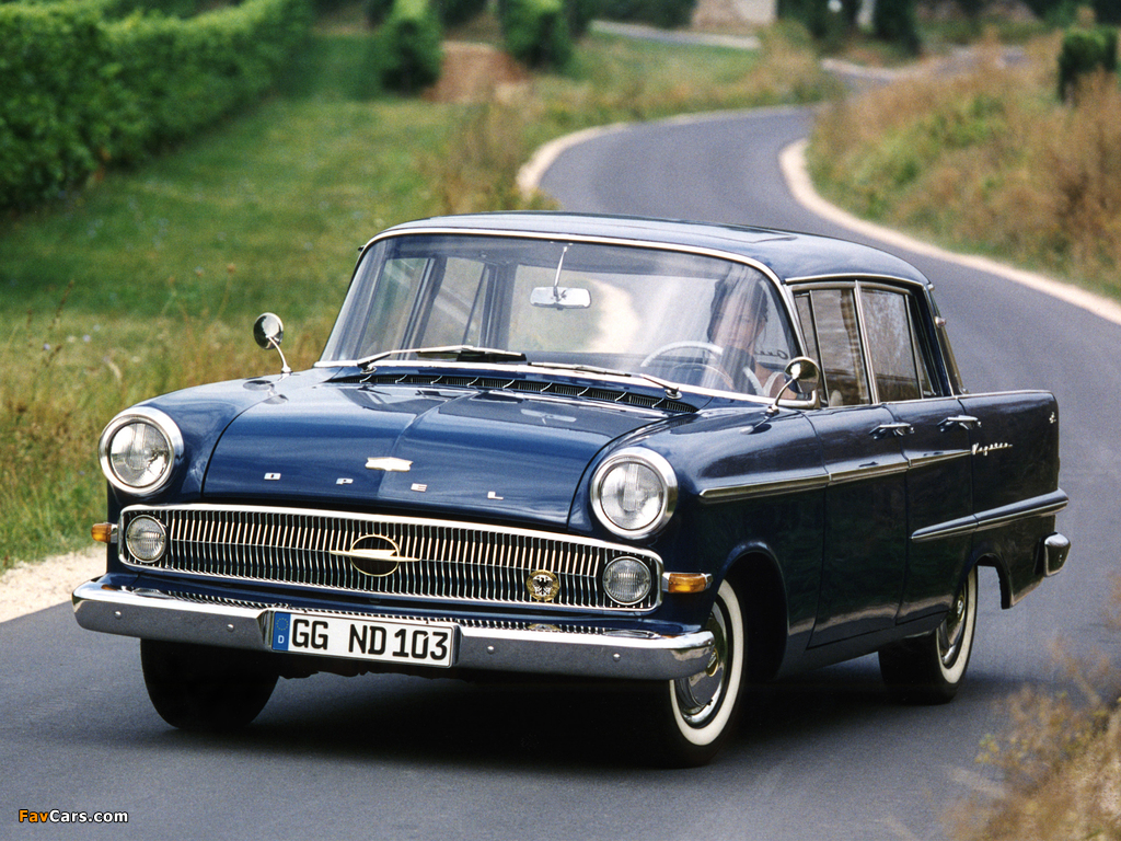 Opel Kapitän (P2) 1959–64 wallpapers (1024 x 768)