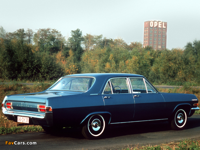 Photos of Opel Kapitän (A) 1964–65 (640 x 480)