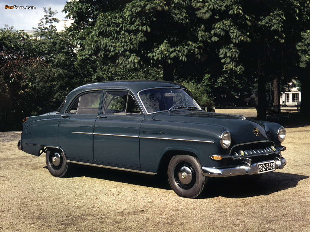 Pictures of Opel Kapitän 1953–55 (1024 x 768)
