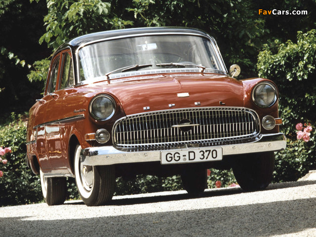 Pictures of Opel Kapitän 1956–58 (640 x 480)