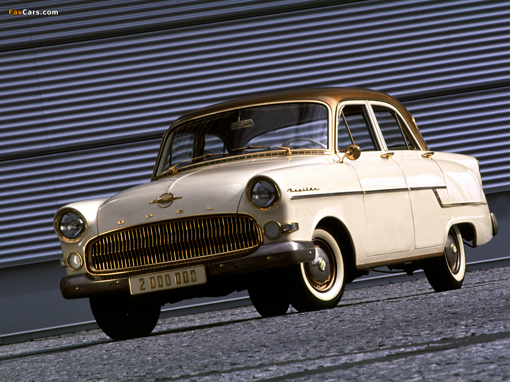 Pictures of Opel Kapitän 1956–58 (1024 x 768)