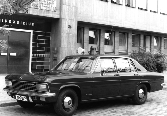 Pictures of Opel Kapitän Polizei (B) 1969–70