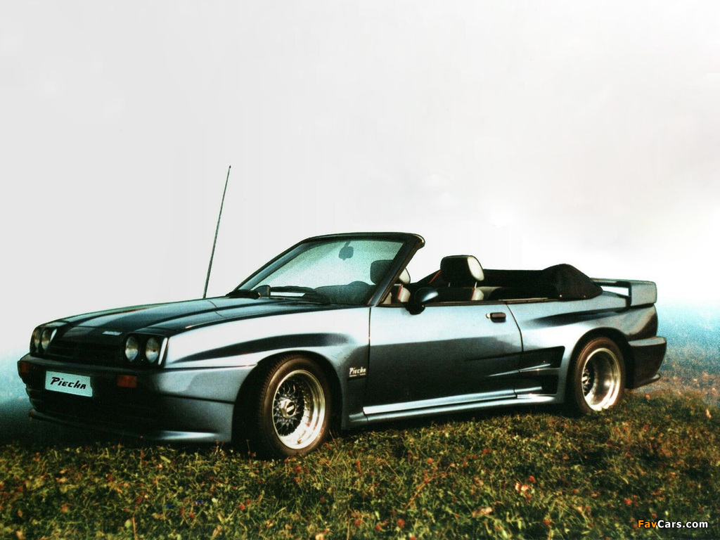 Images of Opel Manta Cabrio by Piecha 1987 (1024 x 768)