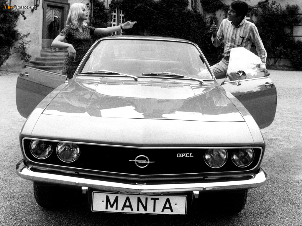 Opel Manta (A) 1970–75 images (1024 x 768)