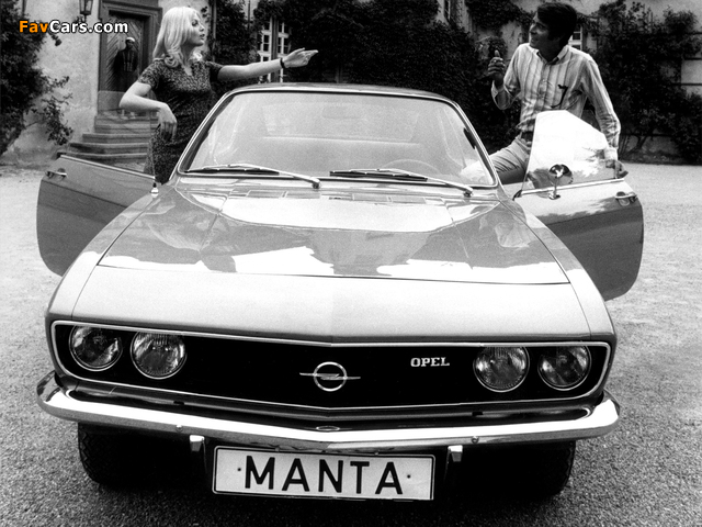 Opel Manta (A) 1970–75 images (640 x 480)