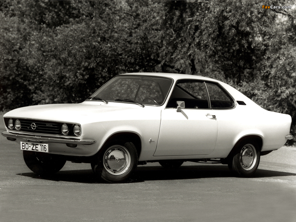 Opel Manta (A) 1970–75 images (1024 x 768)