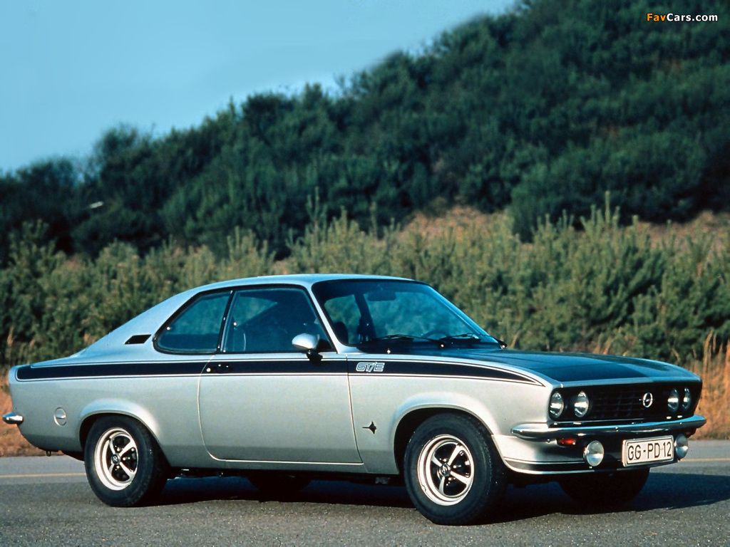 Opel Manta GT/E (A) 1974–75 wallpapers (1024 x 768)