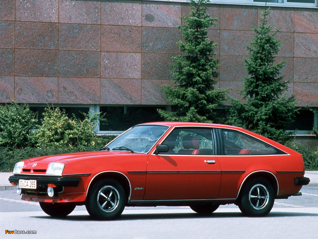 Opel Manta CC Berlinetta (B) 1975–88 images (1024 x 768)