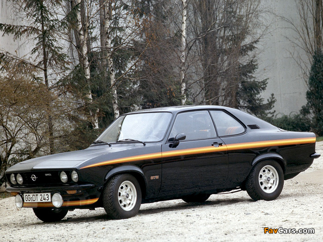 Opel Manta GT/E Black Magic (A) 1975 photos (640 x 480)