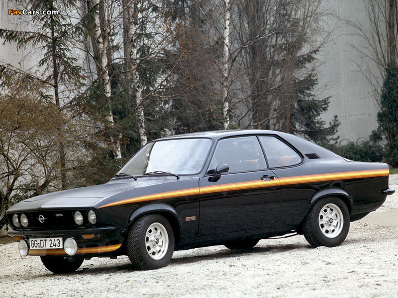 Opel Manta GT/E Black Magic (A) 1975 photos (800 x 600)
