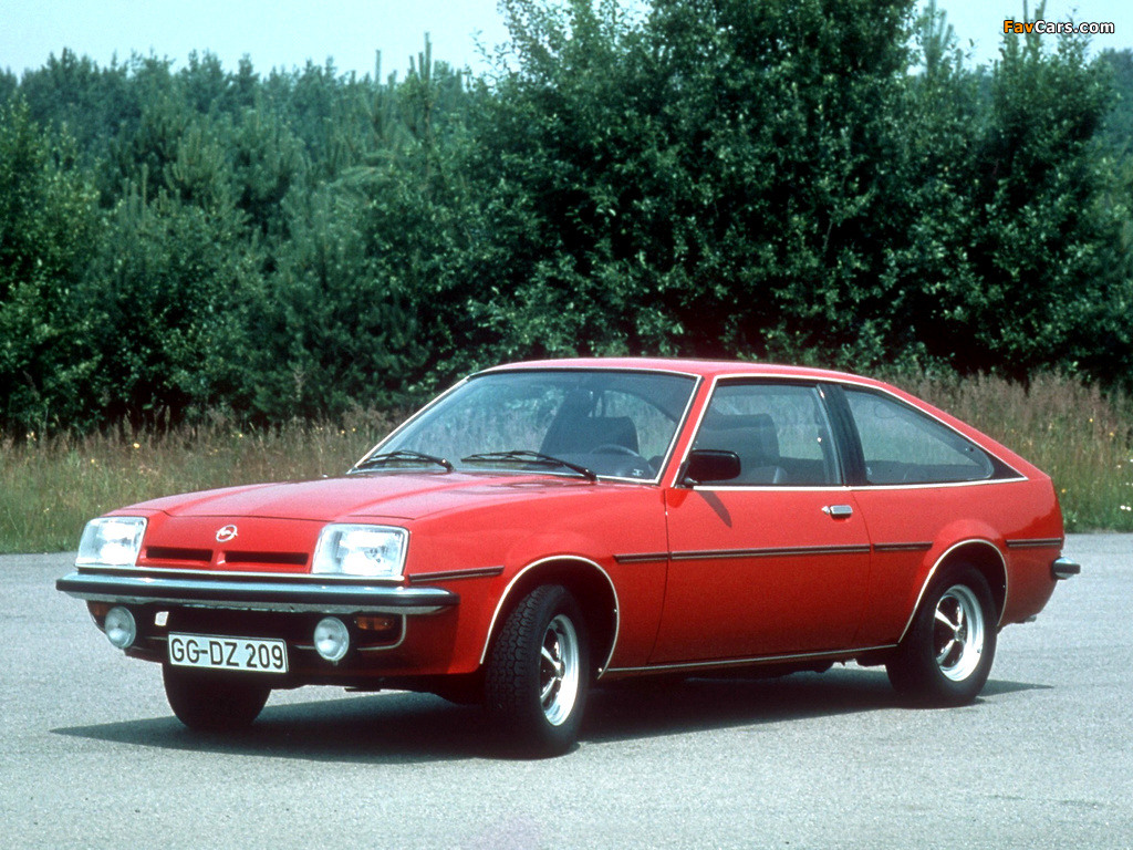 Opel Manta CC Berlinetta (B) 1975–88 wallpapers (1024 x 768)