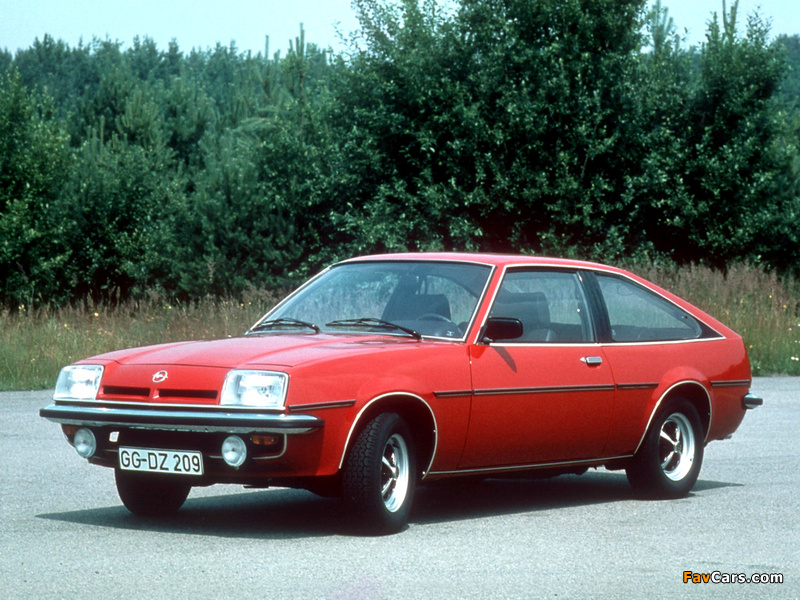 Opel Manta CC Berlinetta (B) 1975–88 wallpapers (800 x 600)
