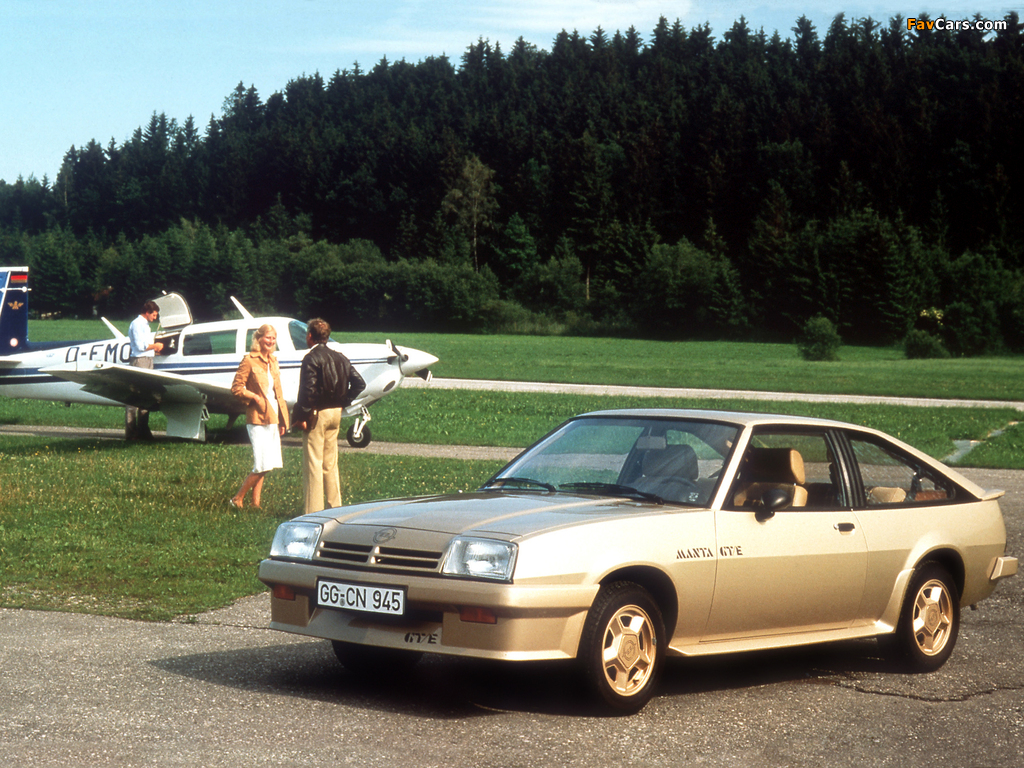 Opel Manta CC GT/E 1977–83 photos (1024 x 768)