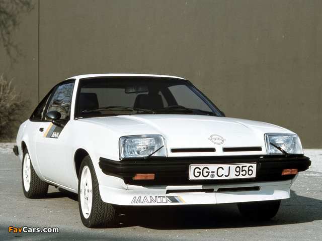 Opel Manta 400 (B) 1981–84 images (640 x 480)