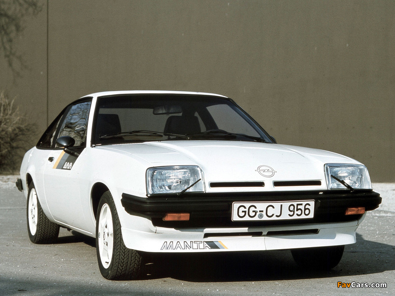 Opel Manta 400 (B) 1981–84 images (800 x 600)