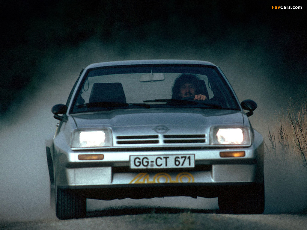 Opel Manta 400 (B) 1981–84 photos (1024 x 768)
