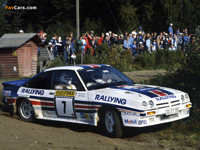 Opel Manta 400 Rally Car 1981–84 pictures (640 x 480)