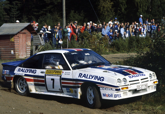 Opel Manta 400 Rally Car 1981–84 pictures