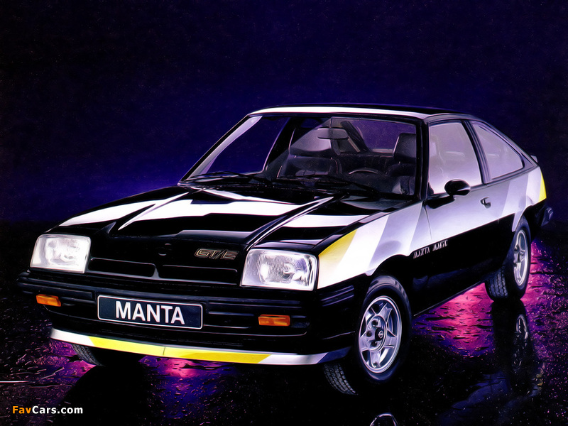 Opel Manta CC GT/E Manta Magic (B) 1981 wallpapers (800 x 600)