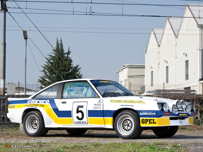 Opel Manta 400 Rally Car 1981–84 wallpapers (800 x 600)