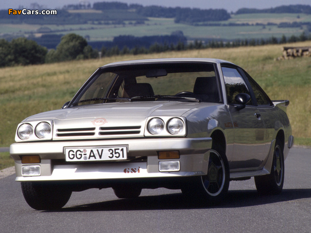 Opel Manta GSi (B) 1984–88 photos (640 x 480)