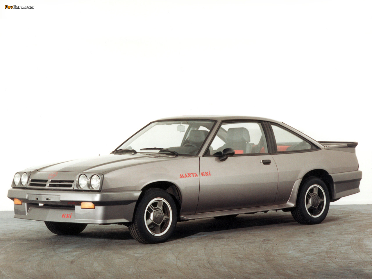 Opel Manta GSi (B) 1984–88 pictures (1280 x 960)