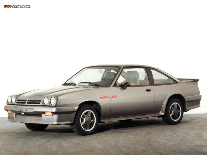 Opel Manta GSi (B) 1984–88 pictures (800 x 600)