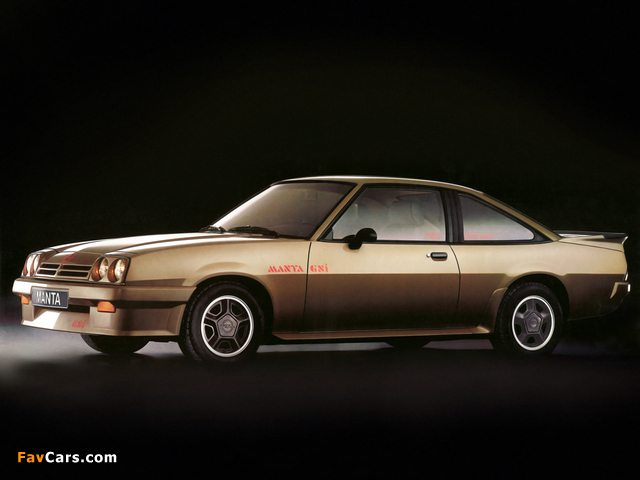 Opel Manta GSi (B) 1984–88 pictures (640 x 480)