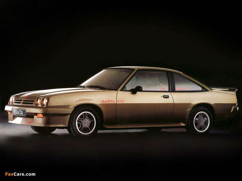 Opel Manta GSi (B) 1984–88 pictures (800 x 600)