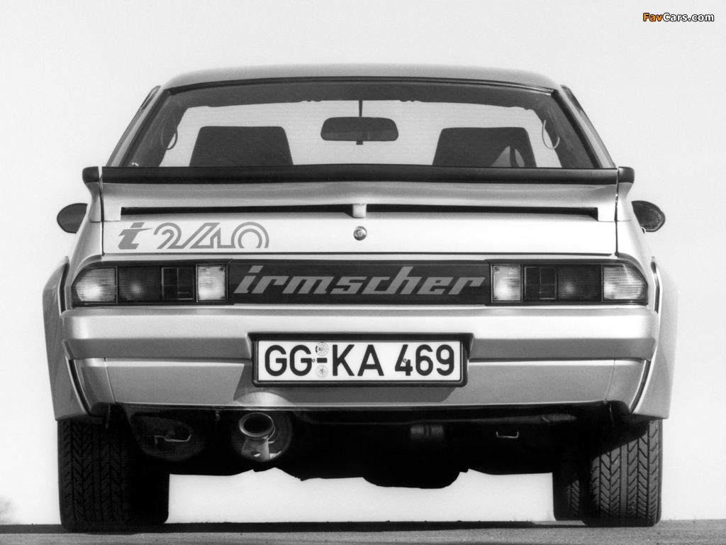 Irmscher Opel Manta i240 (B) 1985–86 images (1024 x 768)