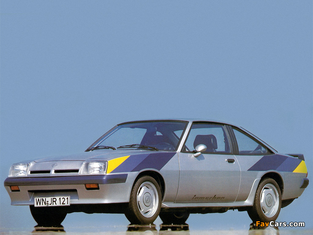 Irmscher Opel Manta i240 (B) 1985–86 photos (640 x 480)