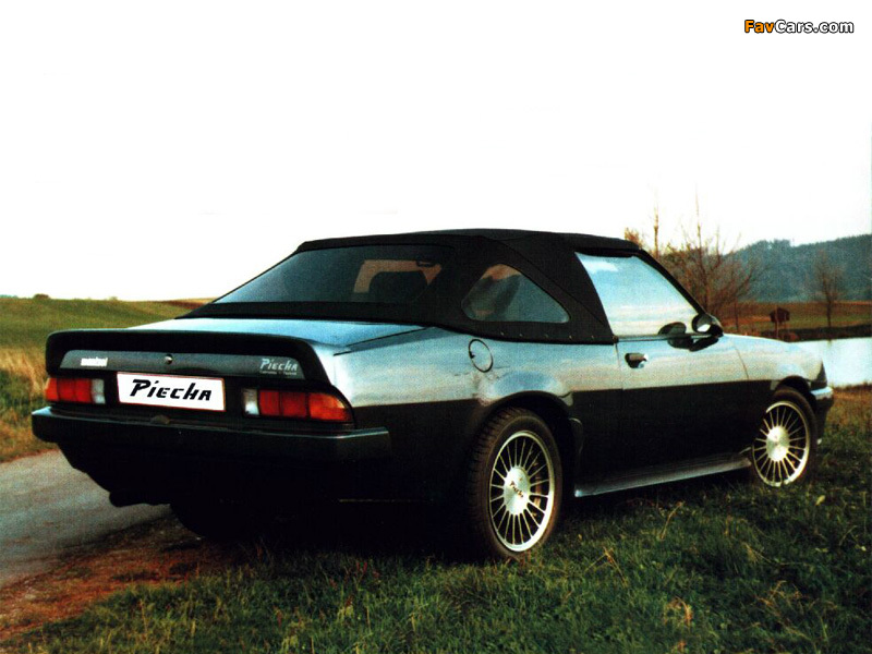 Opel Manta Cabrio by Piecha 1987 pictures (800 x 600)