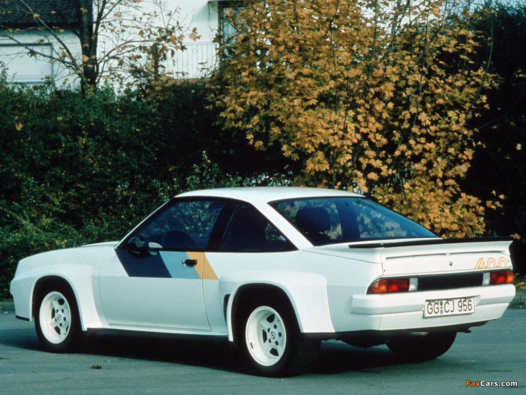 Photos of Opel Manta 400 (B) 1981–84 (1024 x 768)