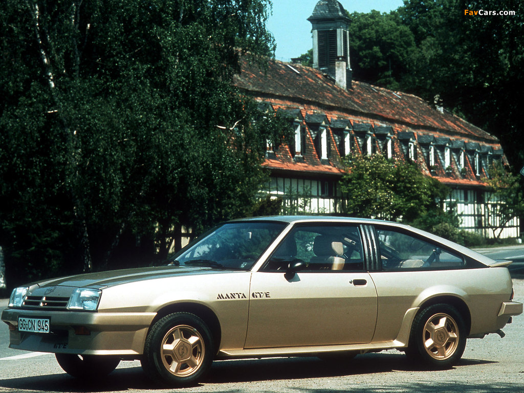 Pictures of Opel Manta CC GT/E 1977–83 (1024 x 768)