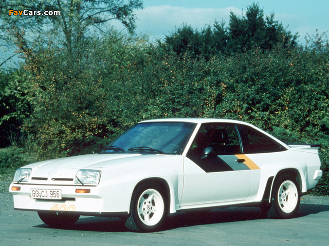Pictures of Opel Manta 400 (B) 1981–84 (640 x 480)