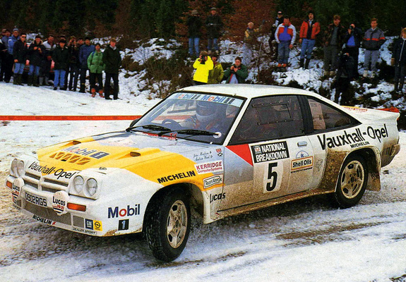 Pictures of Opel Manta 400 Rally Car 1981–84