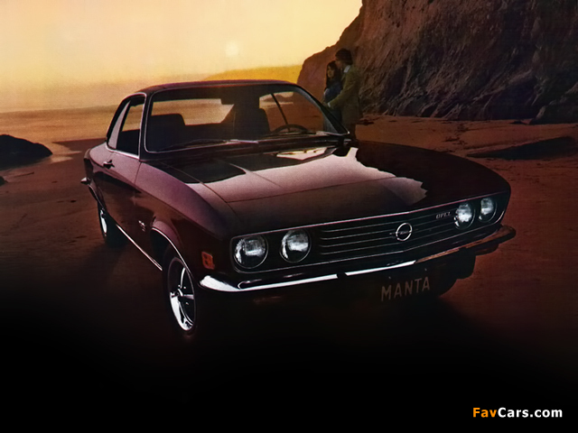 Opel Manta Luxus (A) 1973–74 wallpapers (640 x 480)