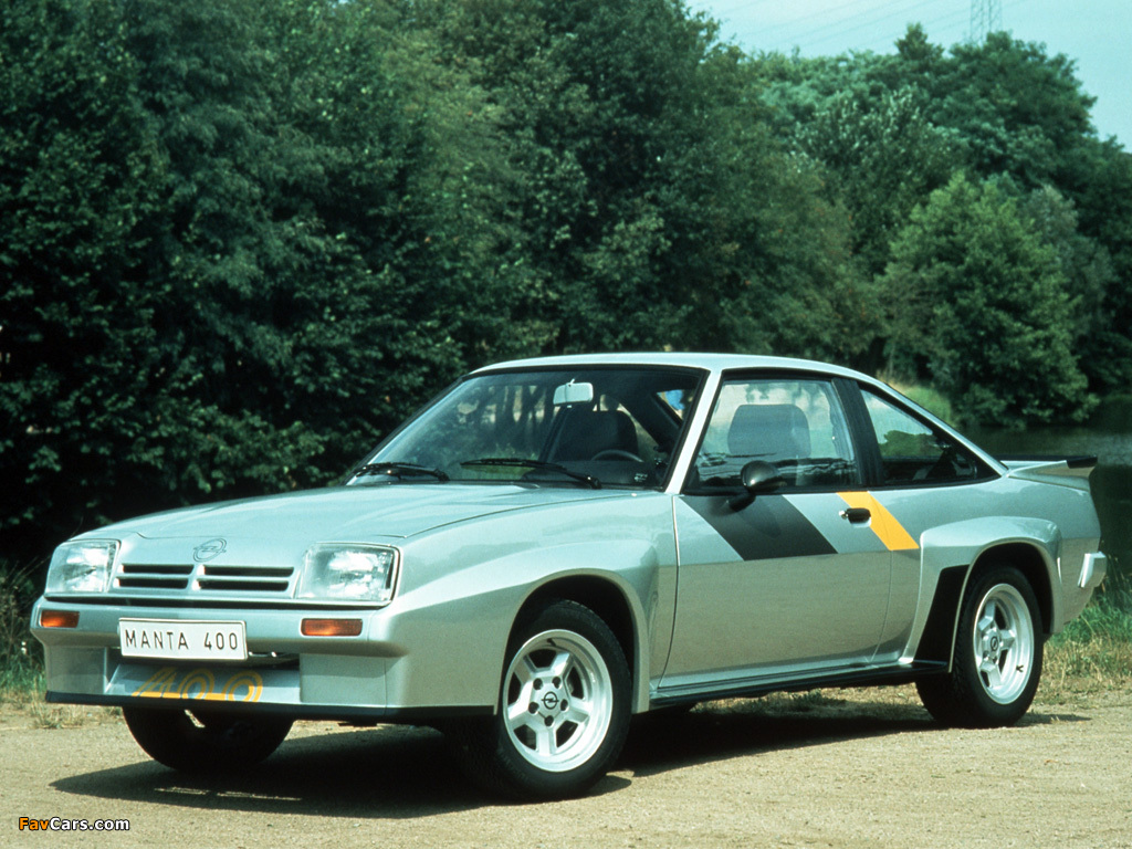 Opel Manta 400 (B) 1981–84 wallpapers (1024 x 768)