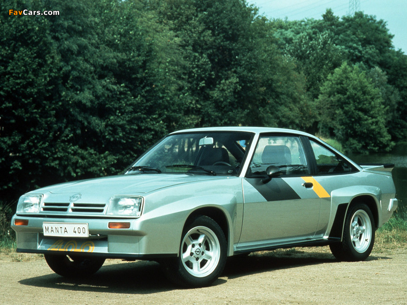 Opel Manta 400 (B) 1981–84 wallpapers (800 x 600)