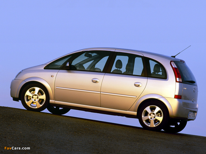 Images of Opel Meriva (A) 2003–06 (800 x 600)