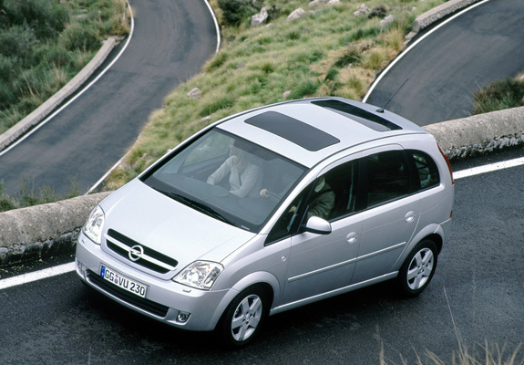 Images of Opel Meriva (A) 2003–06