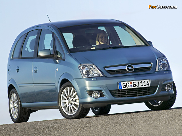 Images of Opel Meriva (A) 2006–10 (640 x 480)