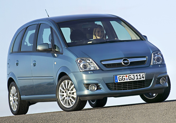 Images of Opel Meriva (A) 2006–10