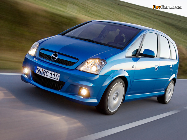 Images of Opel Meriva OPC (A) 2006–10 (640 x 480)