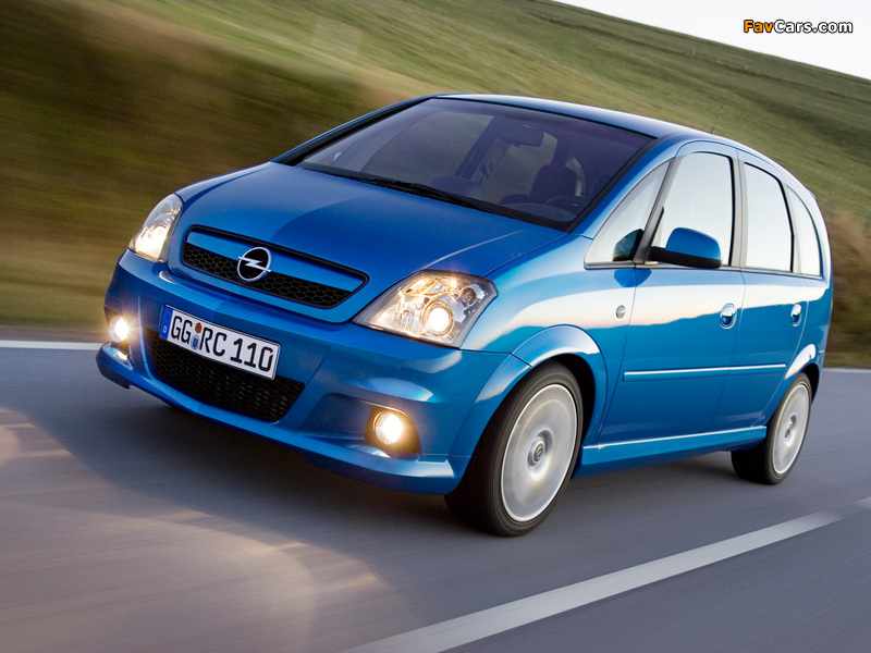 Images of Opel Meriva OPC (A) 2006–10 (800 x 600)