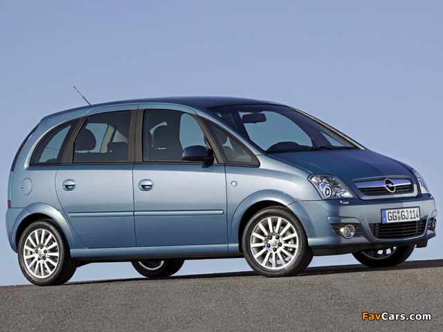 Images of Opel Meriva (A) 2006–10 (640 x 480)