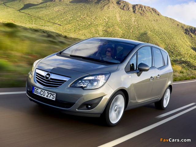 Images of Opel Meriva (B) 2010 (640 x 480)