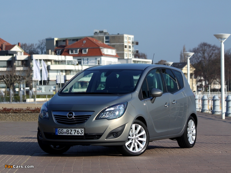 Images of Opel Meriva (B) 2010 (800 x 600)