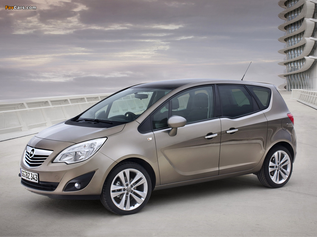 Images of Opel Meriva (B) 2010 (1024 x 768)